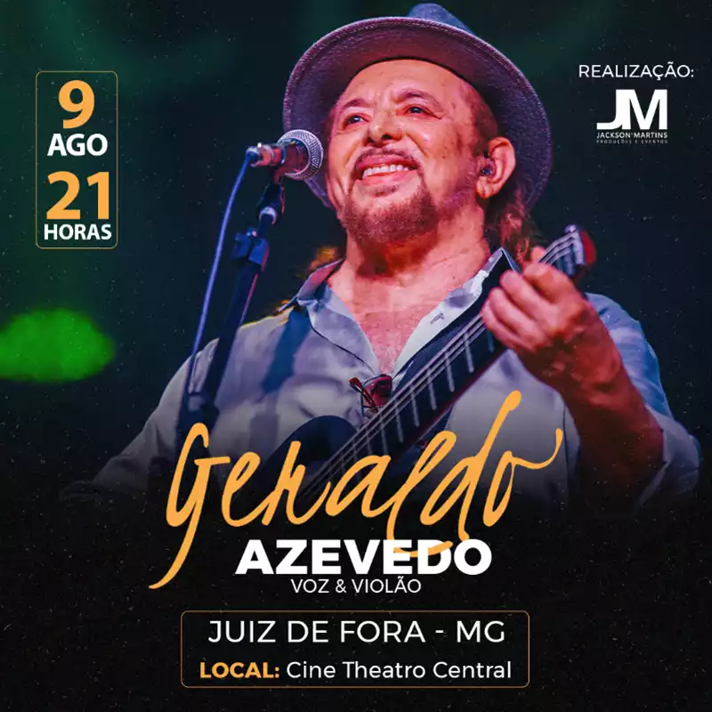 Geraldo Azevedo em Juiz de Fora